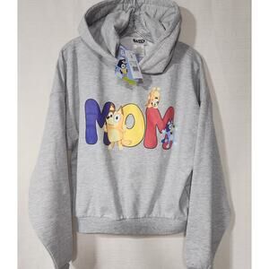 Bluey and pretzel ''Mom'' hoodie size small